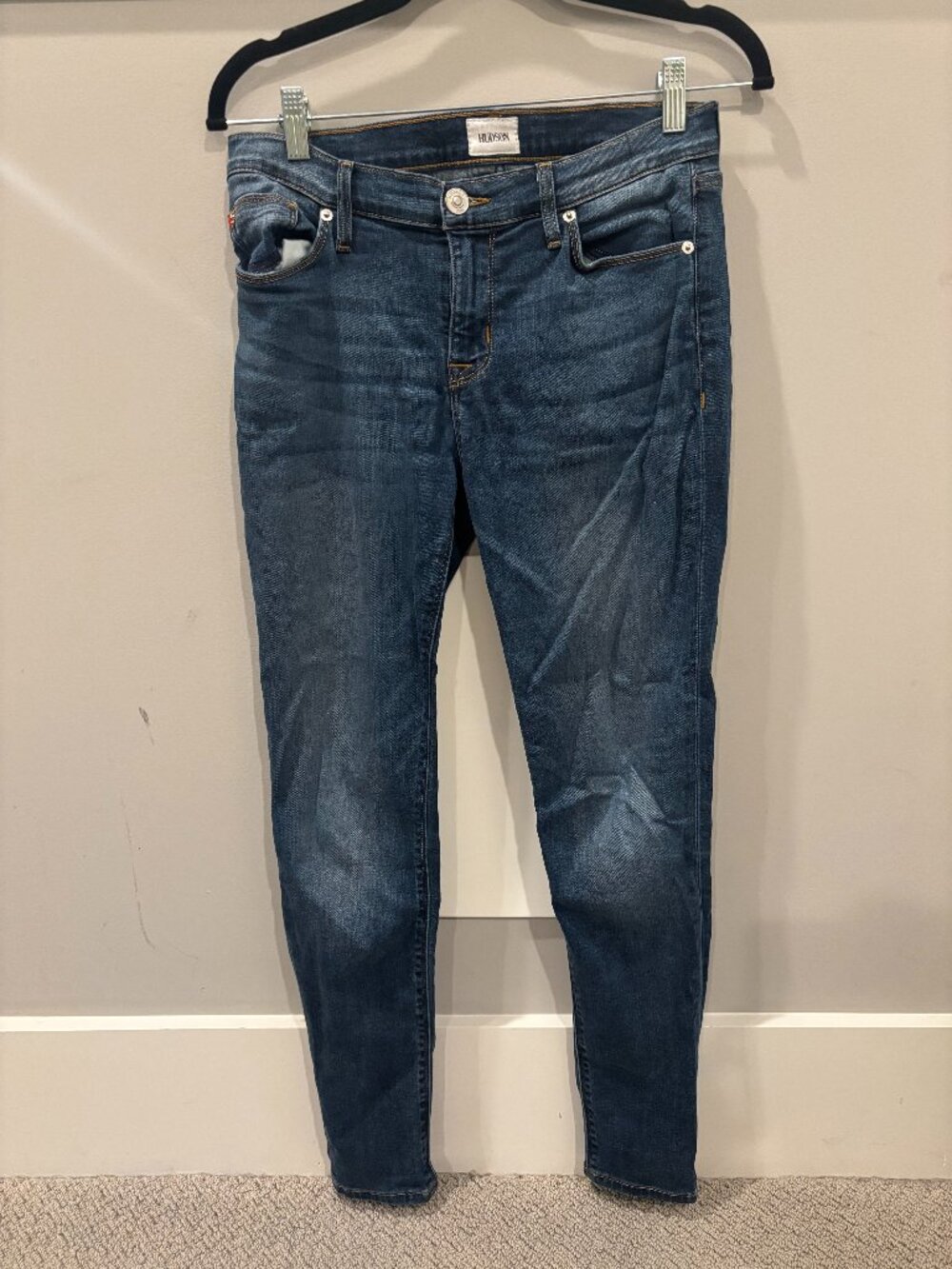 Hudson Women's Skinny Jeans Size 29 Blue Denim